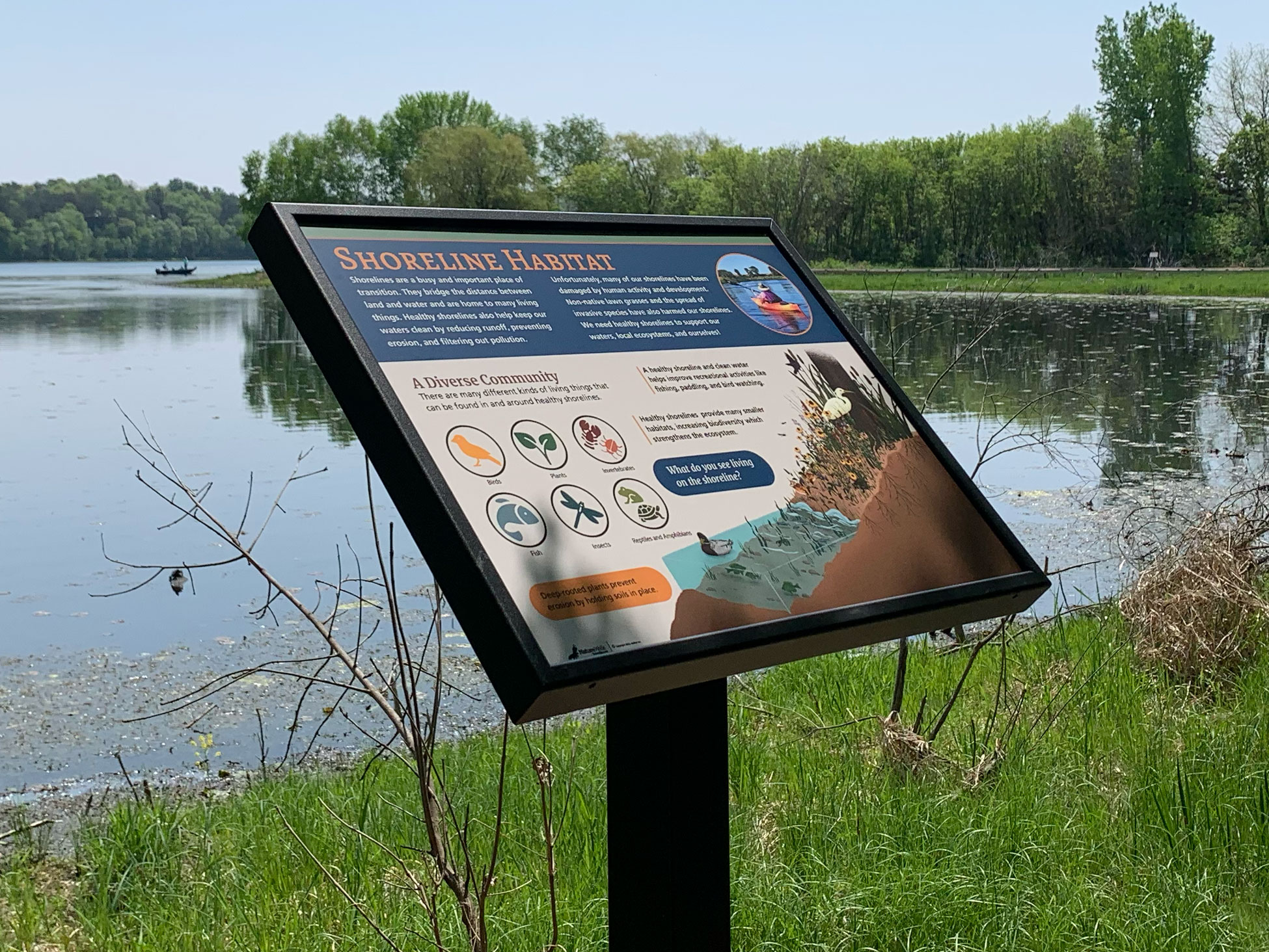 nature walk sign